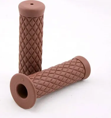 Produktbild von Choppergriff Diamond braun 7/8-22 mm