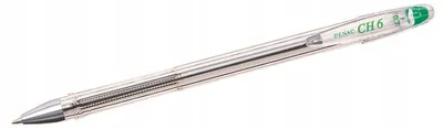 Produktbild von Penac CH6 Kugelschreiber mit Kappe 0,7mm Grün