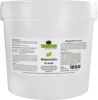 Produktbild von 5 Kg - Schecker Welpenmilch - Muttermilchersatz für Hunde - Aufzuchtsmilch