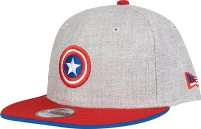 Produktbild von New Era 9Fifty Snapback Kinder Cap - Captain America