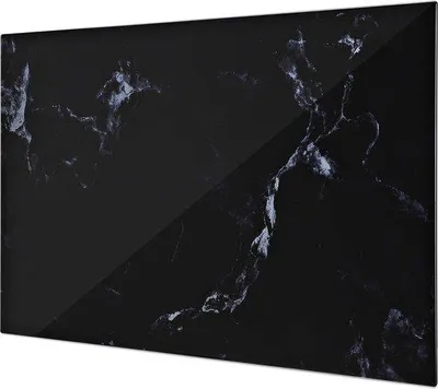 Produktbild von Famanu Glasboard magnetisch 60x40 cm - Schwarz Marmor