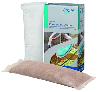 Produktbild von Oase AquaActiv PhosLess Nachfüllpack - Phosphatbinder, bindet Chlor und Schwerme