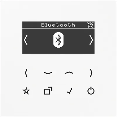 Produktbild von Jung DABLSBTWW Smart Radio DAB+m.Bluetooth (DABLSBTWW)