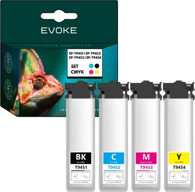 Produktbild von Náplně pro Epson T9451 T9452 T9453 T9454 WORKFORCEWF C5210DW WF C5710DWF C5790DWF ❇️