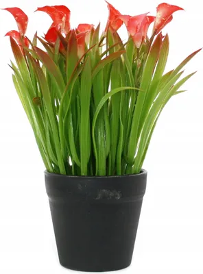 Produktbild von Kunstgras im Topf 20cm Künstliche Pflanze Deko Gras Kunstblumen Wohnzimmer Büro