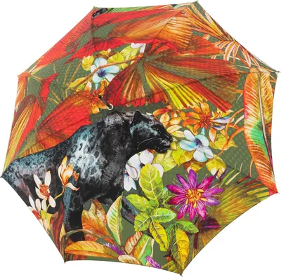Produktbild von doppler Manufaktur Stockregenschirm Regenschirm Elegance Bohème Animale bunt