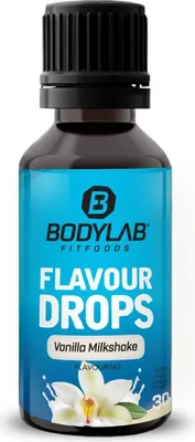 Produktbild von BODYLAB Flavour Drops - 30ml - Vanille-Milchshake