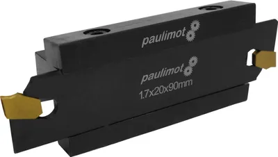 Produktbild von PAULIMOT Abstechstahlhalter mit Schneidplatten 2,4 mm