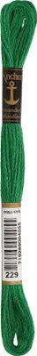 Produktbild von Anchor Sticktwist 4635000-00229 dunkelgrün Stickgarn, 100 % Baumwolle