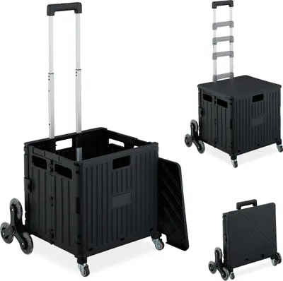 Produktbild von relaxdays Einkaufstrolley Treppensteiger