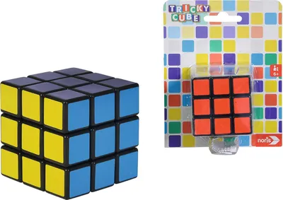 Image de noris 606131786 noris Tricky Cube Zauberwürfel Geschicklichkeitsspiel