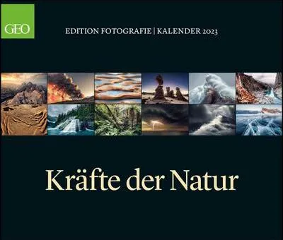 Produktbild von GEO Edition: Die Kräfte der Natur 2023 - Wand-Kalender - 70x60