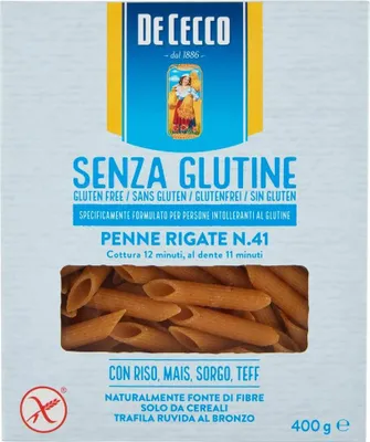 Produktbild von De Cecco Penne rigate 400g senza Glutine Glutenfrei pasta nudeln