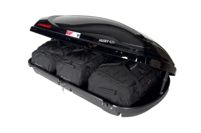 Immagine prodotto di Borse per box da tetto KAMEI HUSKY 420 3pezzi KJUST