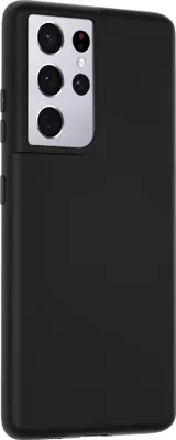 Obrázok produktu pre TPU zadný kryt pre Samsung Galaxy S21 Ultra – čierny