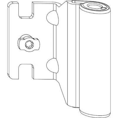 Produktbild von Maco Bandwinkel AS/PVC 12/18-9 Verkehrsweiß RAL 9016 - S