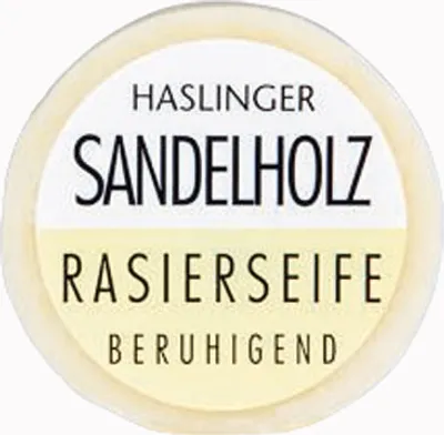 Produktbild von Haslinger Sandelholz Rasierseife, 60 g Art.Nr. 1813