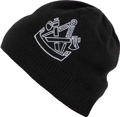 Produktbild von Job Zimmerer Strick-Mütze Beanie Jeff schwarz XXL Zunft-Logo one Size