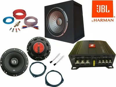 Produktbild von JBL passend für Opel Corsa D 2006-2014 Komplett Set Lautsprecher Subwoofer Verstärker Nr2