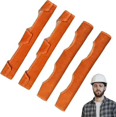 Imagen del producto de Bandas para casco con acolchado absorbente de sudor, forro de algodón, ajustables y diseñadas para proteger contra la transpiración