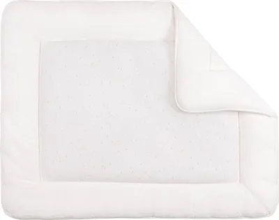 Produktbild von Bemini Mini Print Laufstallteppich Ivory 75 x 95 cm | Babymatte