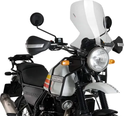 Produktbild von Windschild Puig Touringscheibe 450 x 405 mm mit ABE für Royal Enfield Himalayan 410 Bj. 2018 - 2020