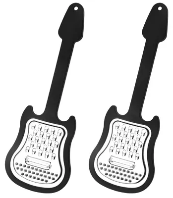 2er Set Gitarrenförmige Gemüsehobel, Kartoffelschneider, Küchenreibe