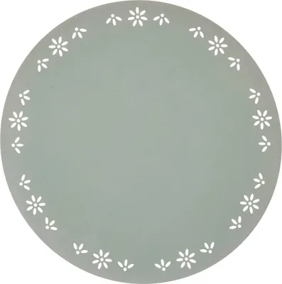 Produktbild von Dekoratives rundes Tischset mit Blumenmuster