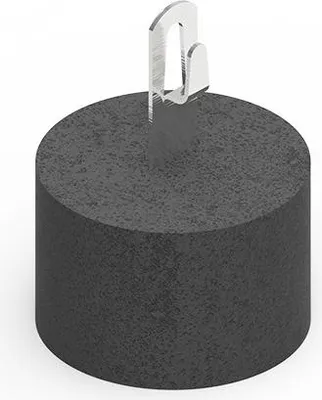 Produktbild von Betonhalter mit Edelstahlblech