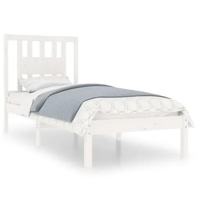 Obrázok produktu pre vidaXL Posteľ z masívneho dreva biela 90x190 cm