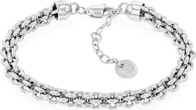 Image de Bracelet en acier unique Cercles entrelacés 2780841