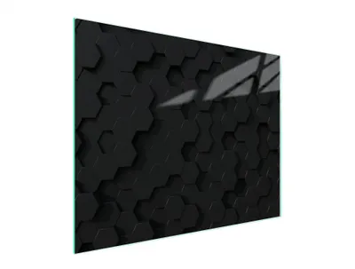 Image de Planche à découper en verre 52x40 motif