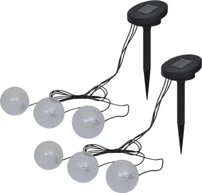 Image de Lampe flottante 6 pcs. LED pour bassin et piscine, Accessoires pour piscines Design 2024