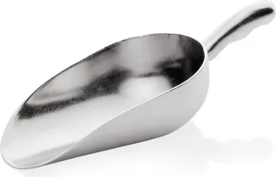 Produktbild von 10x Mehrzweckschaufel fungenlos, Aluminium, 1,1 l, silber