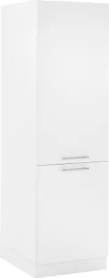 Produktbild von Kühlumbauschrank >LAUNDREEZY< in weiß, Holzwerkstoff - 60x200x68cm (BxHxT)
