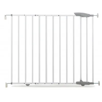 Produktbild von 4iQ Treppenschutzgitter aus Metall für Kinder ELIA Weiß 72,5 - 106 cm