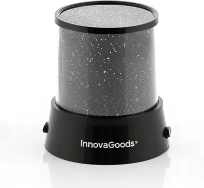 Produktbild von InnovaGoods® Kinder-Nachtlicht, Sternenprojektor hilft, sich zu entspannen und einzuschlafen, Schlafzimmerdekoration 2 Modi deBeleuchtung, Nachtlicht, Nachtlicht, Nachttisch de Lampen de.