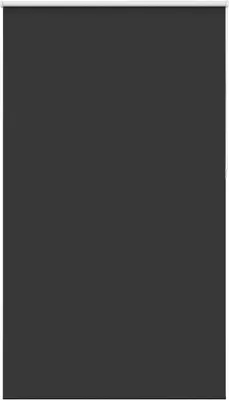 Image de vidaXL Store d'obscurcissement noir 130x230 cm Largeur de tissu 126,6 cm