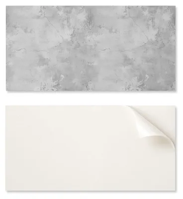 Obrázok produktu pre Vinylová doska s potlačou, pripravená na montáž, rozmer 120 x 60 cm, s textúrou betónu a imitáciou trhlín