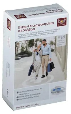 Produktbild von Bort Silikon-Fersenspornpolster mit Softspot Gr.S, 2 St. Zubehör