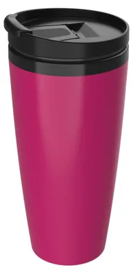 Immagine prodotto di Tazza da caffè da portare con sé - Tazza termica a prova di perdite da 350 ml per gli amanti del caffè e del tè - Tazza isolata a doppia parete senza BPA  Germany - Berry