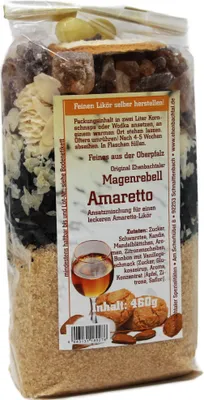 Produktbild von Magenrebell Amaretto Likör Ansatzmischung für Kräuterlikör 460g
