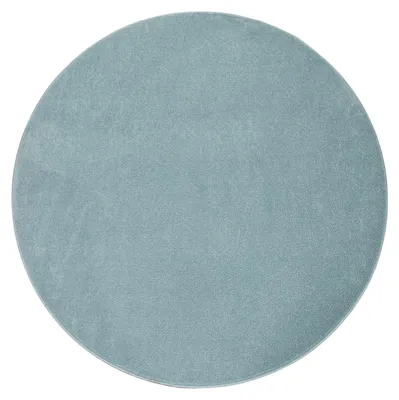 Produktbild von TT Home Wohnzimmer Teppich Kurzflor Unifarbendes Design Modern Und Zeitlos Größe 120 cm Rund