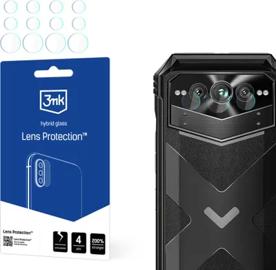 Zdjęcie produktu dla Szkło ochronne obiektywu aparatu 3mk do Doogee V Max Pro