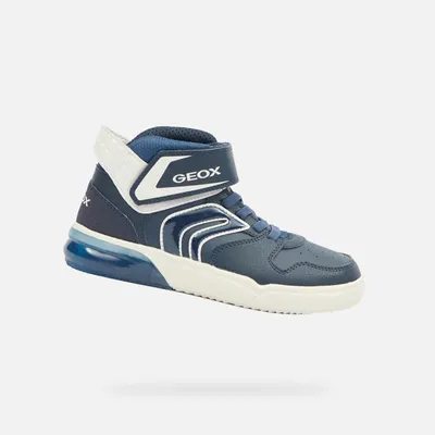 Produktbild von Geox Grayjay Jungen-Sneaker, blau 32