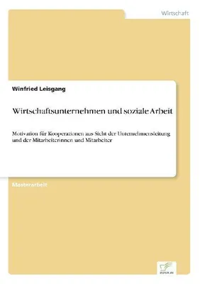 Produktbild von Wirtschaftsunternehmen und soziale Arbeit