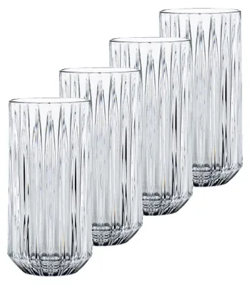 Longdrinkset 4-tlg. Kristallglas 375 ml Jules