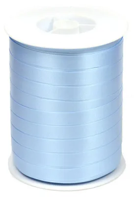Produktbild von Geschenkband Ringelband 10mm x 250m Rolle Hellblau