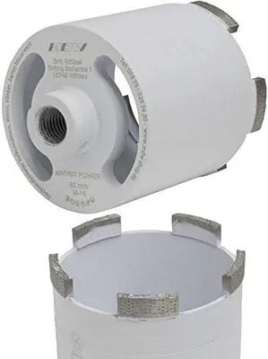 Produktbild von Diamant-Dosensenker Ø 82 mm mit Staubabsaugung und verschiedenen Aufnahmen