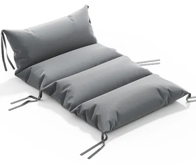 Obrázek produktu pro Polštář na židli a pohovku, 83x48x13 cm, šedý